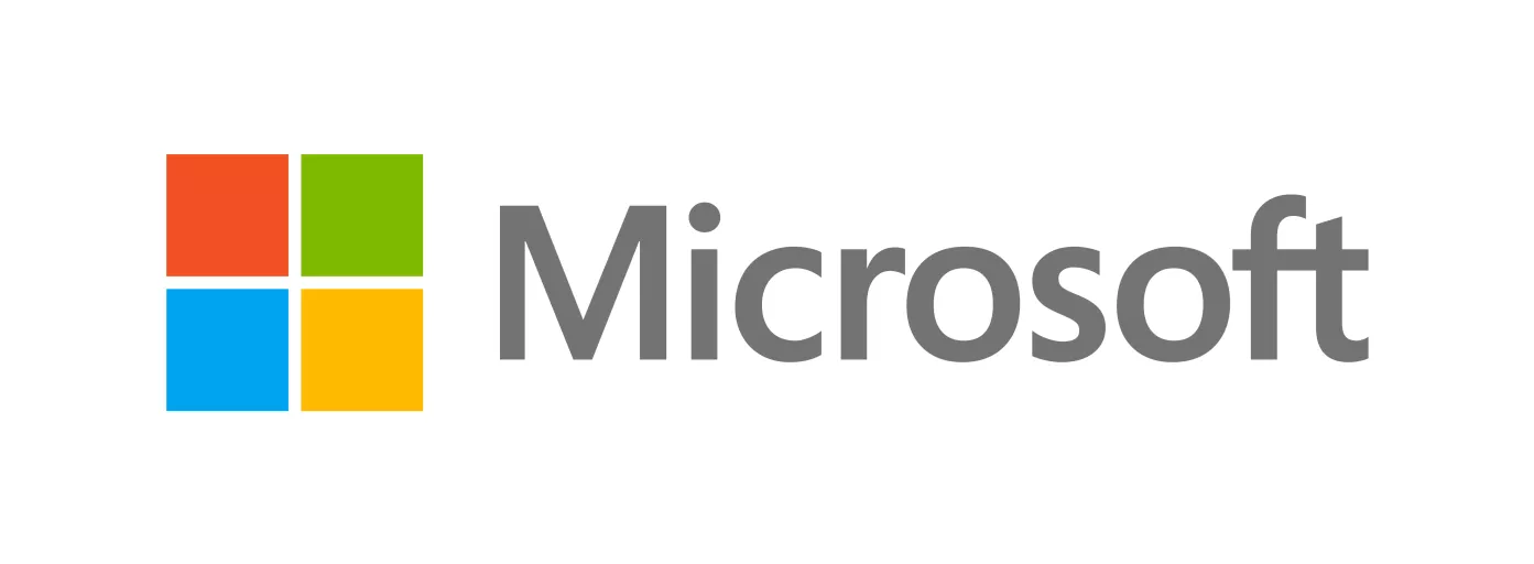 Logo firmy Microsoft.