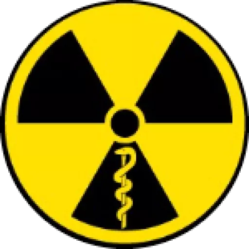Logo Krajowego Centrum Ochrony Radiologicznej w Ochronie Zdrowia.