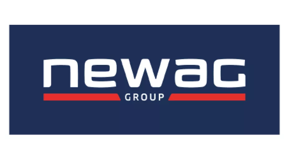 Logo firmy Newag.