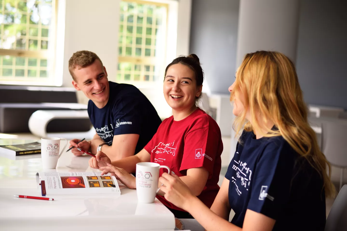 Studenci podczas szkolenia.