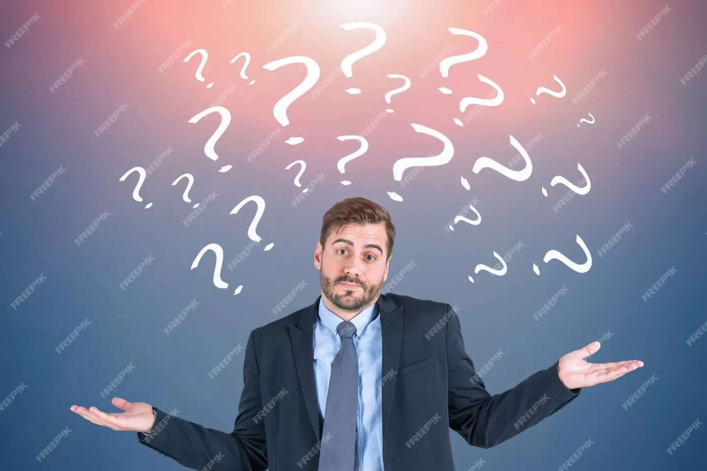 mężczyzna myślący