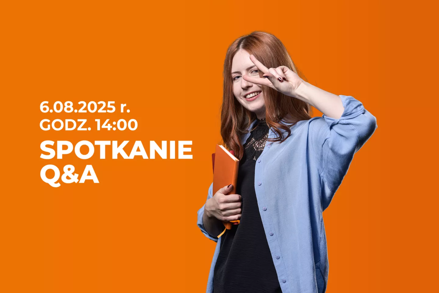 Grafika promująca spotkanie onboardingowe.